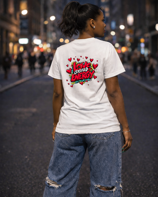 Certified Love Energy Back Version- T shirt