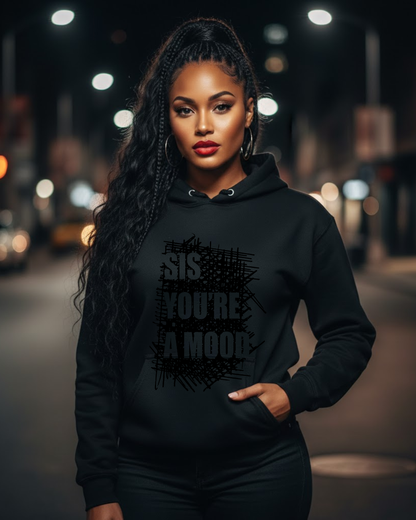 Sis You're A Mood Scribble Hoodie (Copy)