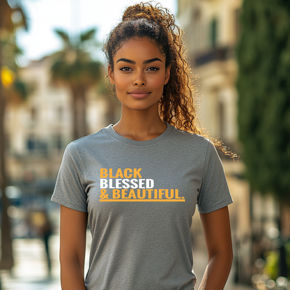 Black Blessed & Beautiful Power T-shirt